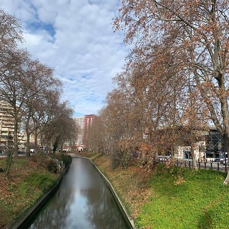Gare Matabiau Toulouse Agreable Appartement Au Bord Du Canal Exterior photo